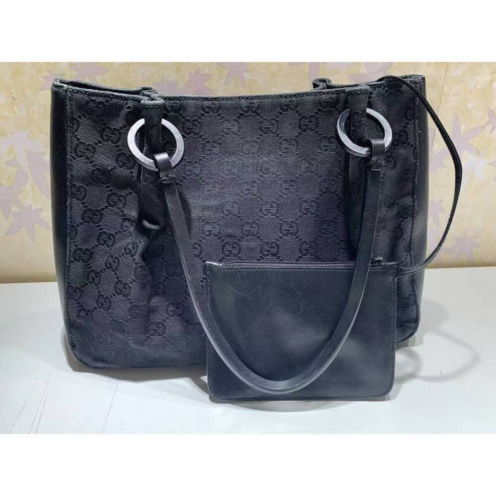 GUCCI GG canvas handbag